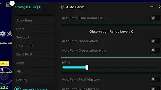 Blox Fruit Script | Stringx Hub | Pastebin | Direct link