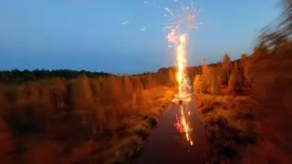Fireworks from JetSki | FPV Drone Freestyle