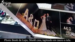 ❤️ Book Foto de Lujo 30 x 40 cm Para Bodas y Quinceañeras 👗 💍