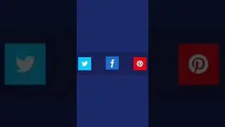 Social Share button in html,  css, Javascript | 