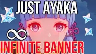 Pulling for Ayaka on the INFINITE banner(Gone Wierd?!) Genshin Impact Just Ayaka.