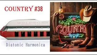 Country on a Diatonic Harmonica #38, Key A