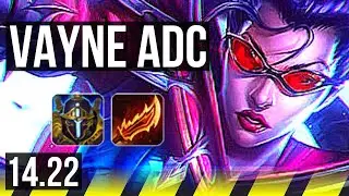 VAYNE & Galio vs CASSIOPEIA & Nautilus (ADC) | NA Grandmaster | 14.22