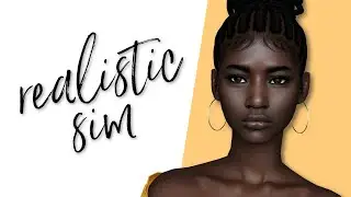 ULTRA REALISTIC SIM CHALLENGE | Sims 4 Create A Sim