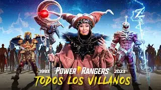 Power Rangers Todos los villanos desde el 1993 hasta el 2023