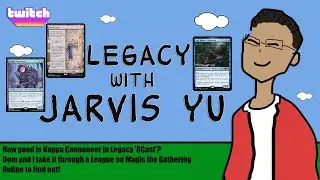 [Legacy] - Kappa Cannoneer Stompy aka (8 Cast) with Dom Harvey! #mtgo #Legacy #MTG #8cast