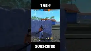 1vs4 Destroyed in Seconds 🔥😱 Woodpecker 🔥 | #shorts #ironicff