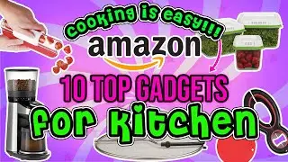 Top 10 Best Amazon KITCHEN GAGDETS / Kitchen Amazon MUST HAVES 2021 / Amazon favorites you need