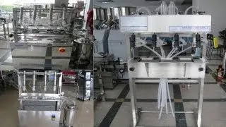 4 Nozzels Vacuum liquid filling machine semi automtic for perfume 10-5000ml Vakuum-Abfüllmaschine