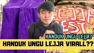 handuk ungu viral ?? ternyata handuk ungu lejja favorit sejuta umat ??