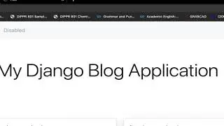 22 Create URL for the Blog details page using Django
