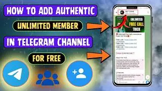 How to Get Unlimited Telegram Subscribers FREE 2026 | No SMM Panel 🚀