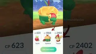 15,000 Cp Sw Tyranitar vs Apple Family in Pokemon GO.