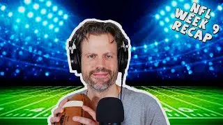 ASMR NFL Week 9 Recap | Whispered Ramble, Hand Sounds, Tapping, Scratching