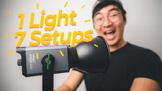 Lighting Your Video With Just ONE LIGHT!