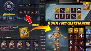 😍ULTIMATE MUMMY SET CRATE OPENING - BGMI ANNIVERSARY CRATE OPENING SCAM 😭 ANNIVERSARY UC EVENT BGMI