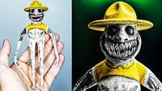Making Zoonomaly - ZooKeeper Sculptures Timelapse