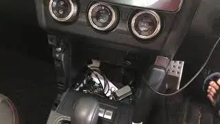 Disabling auto start/ stop on Subaru Forester SJ5 with cable ties