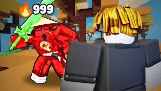 LASSY KIT with NO ARMOR.. Until I Lose.. (Roblox Bedwars)