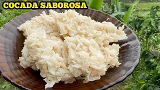 COCADA TRADICIONAL SIMPLES E RÁPIDA DE FAZER