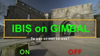 Quicktip - IBIS on Gimbal [Panasonic G9, Zhiyun Crane plus]