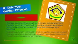 Gambar Teknik kelas X DPIB dan BKP KD 3.8 & 4.8 Memahami Jenis-jenis Gambar Potongan