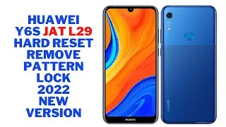 Huawei Y6s (JAT L29) Hard Reset/ Remove Pattern Lock Without PC