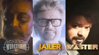 Jailer x Vikram x Master Transformation Scene Mix | Rajnikanth | Kamal Hassan | Vijay | Anirudh