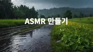 AI를 이용해서 ASMR만들기