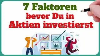 7 wichtige Faktoren, vor dem Investieren Checken | Aktien investieren | Geld investieren