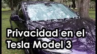 Privacidad para Acampar en el Tesla Model 3