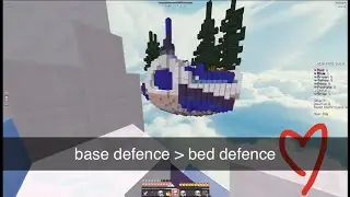 bed defence ❌ base defence ✅