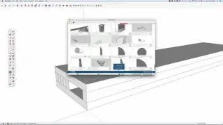 SKETCHUP: FOLLOW ME TOOL AND A FLOATING SHELF