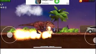 Game dinosaurus makan manusia dan mobil | eps: 01 Game Msyafiq channel
