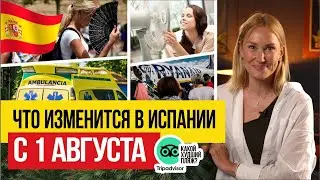 Жизнь в Испании 🇪🇸 Что изменится для жителей Испании с 1 августа 2023