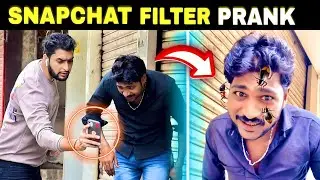 Snapchat Funny Filter Prank | Prakash Peswani Prank |