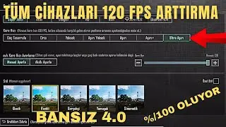 MAKING 120 FPS | SMOOTH 120 FPS BOOST - 120 Fps config pubg mobile