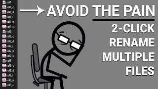 Quicker Workflow: Effortlessly Rename Multiple Files with My FBX Mesh-Texture Renaming Script!"