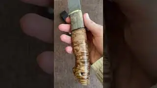 В наличии нож из кованой стали 