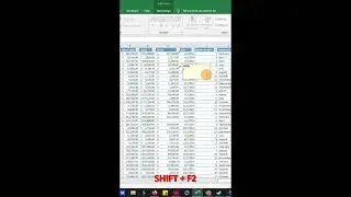 How to insert a comment in a cell in Excel #excel #exceltips #exceltutorial #exceltricks #shorts
