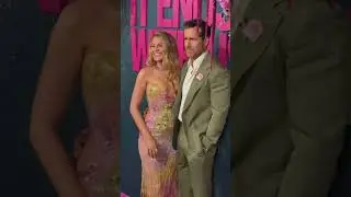 #BlakeLively ve #RyanReynolds "It Ends With Us" Filminin Prömiyerinde