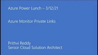 Use Azure Private Link to securely connect networks to Azure Monitor