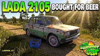 BOUGHT A LADA 2105 FOR A CASE OF BEER #1  I My Summer Car