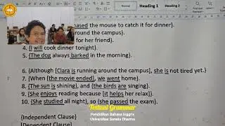 Textual Grammar: Clause and Sentence