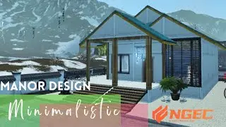 LifeAfter | Minimalistic Manor Design | Tuotorial