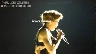 MDNA TOUR 2012 istanbul Madonna exposes breast! Human Nature