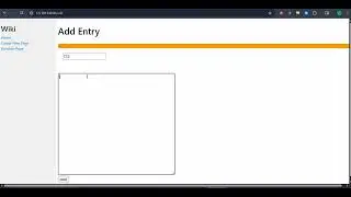 Project 1 Wiki| CS50 Web Development with Python and JavaScript
