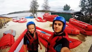 Рафтинг и тарзанка в Лосево Экстремальные выходные ( база отдыха угребись и кивиниеми ) 2021 парашют