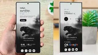Transform your Android home screen into a dark, powerful, and minimal setup