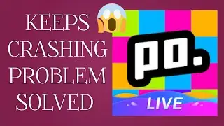 Solve "Poppo Live" Keeps Crashing problem || SR27SOLUTIONS